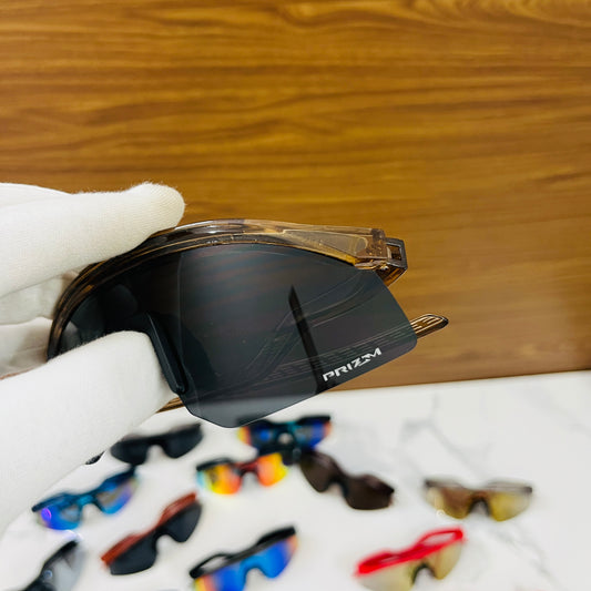 Hydra Trans Black Premium Unisex Sports Sunglass