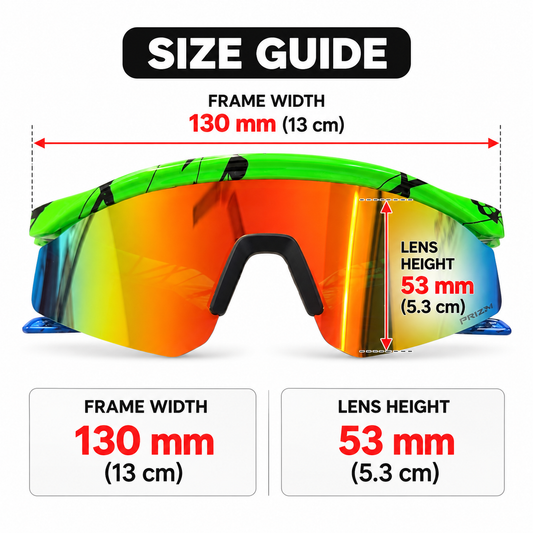 Hydra Printed Green Mercury Premium Unisex Sports Sunglass
