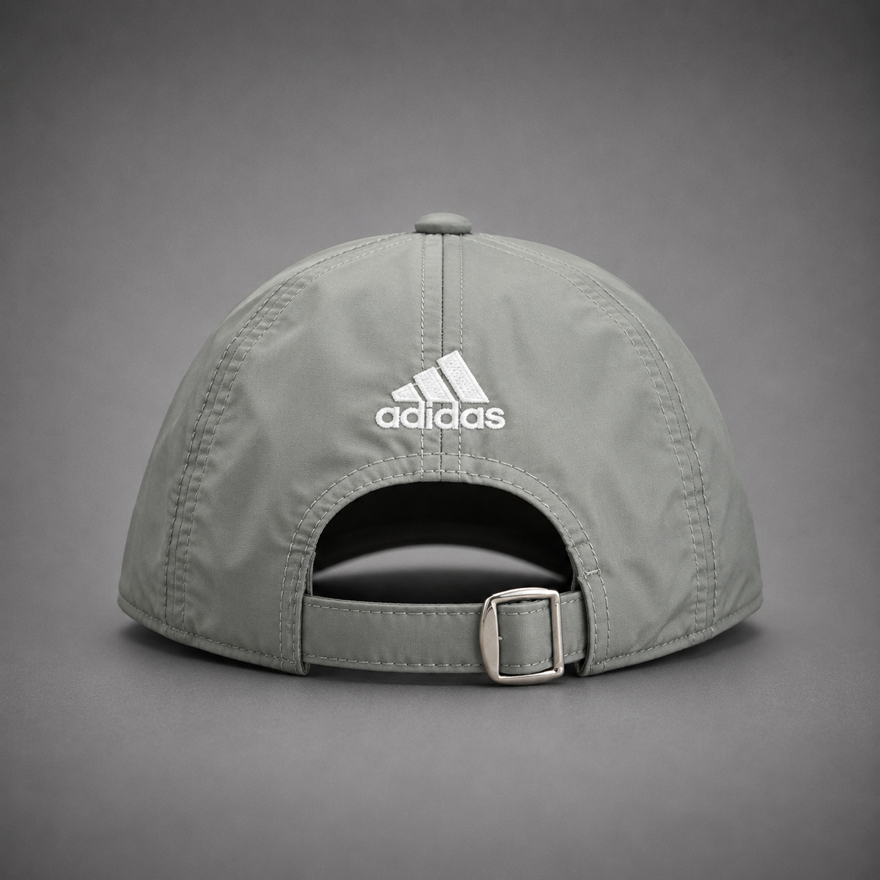 Light Grey Adidas Sports Cap Parachute Fabric Best Unisex Sports Cap