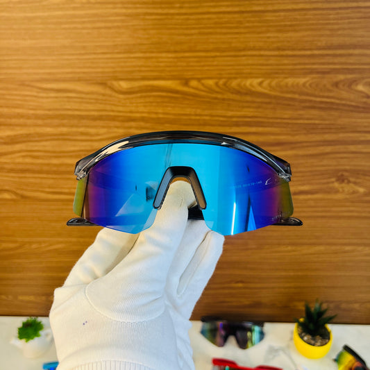 Hydra Trans Blue Premium Unisex Sports Sunglass