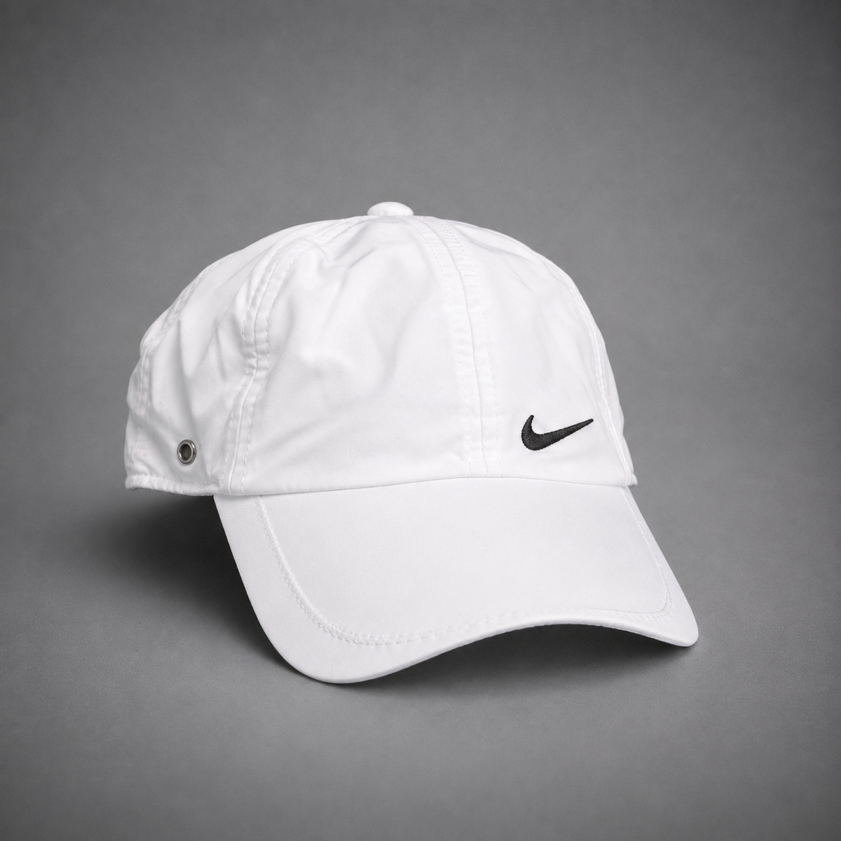 White Nike Sports Cap Parachute Fabric Best Unisex Sports Cap