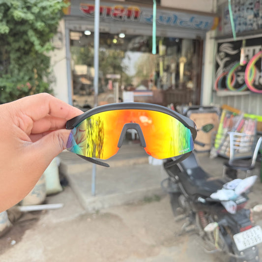 Hydra Black-Mercury Premium Unisex Sports Sunglass