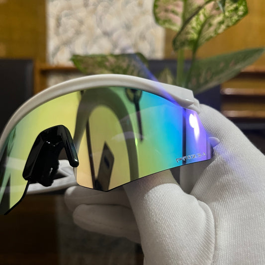 Hydra White Golden Premium Unisex Sports Sunglass