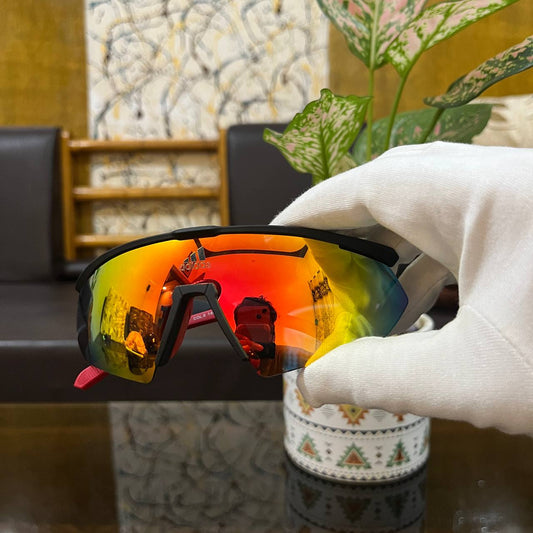 Adidas C1 Red-Mercury Premium Sports Sunglass