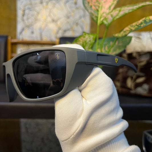 Ferrari Scuderia Grey Colour Premium High Quality Sunglasses
