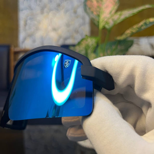 Ferrari FZ Matt Aqua Blue Colour Premium High Quality Sunglasses