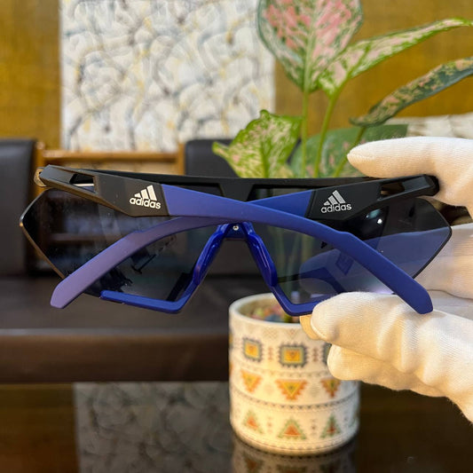 Adidas C4 Blue-Black Premium Sports Sunglass