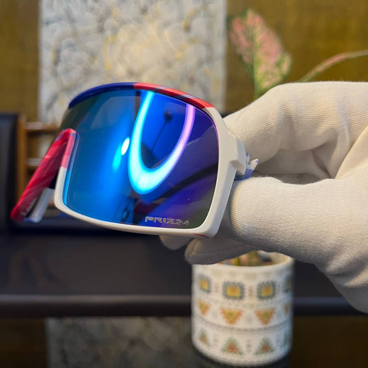 Sutro White Printed Colour High Quality Unisex Sports Sunglass