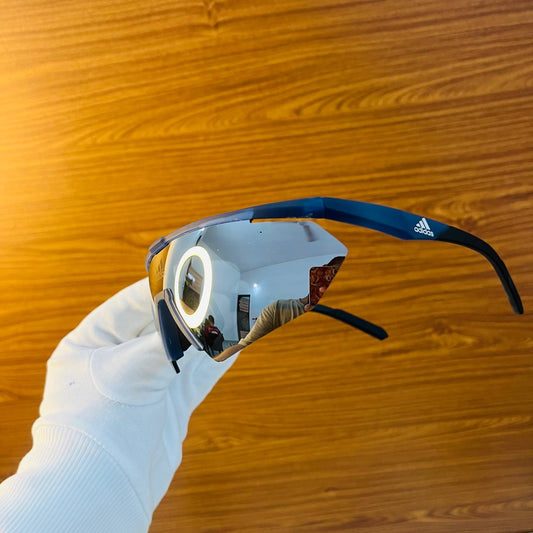 Adidas C1 Silver (Mirror Finish) Premium Sports Sunglass