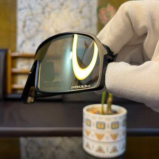 Sutro Golden Colour High Quality Unisex Sports Sunglass