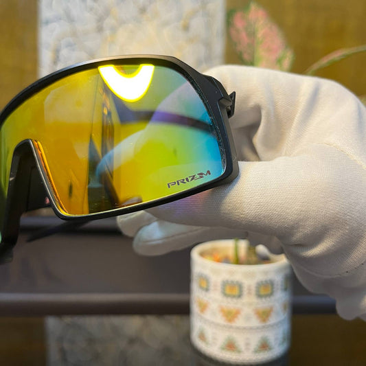 Sutro Golden Black Colour High Quality Unisex Sports Sunglass