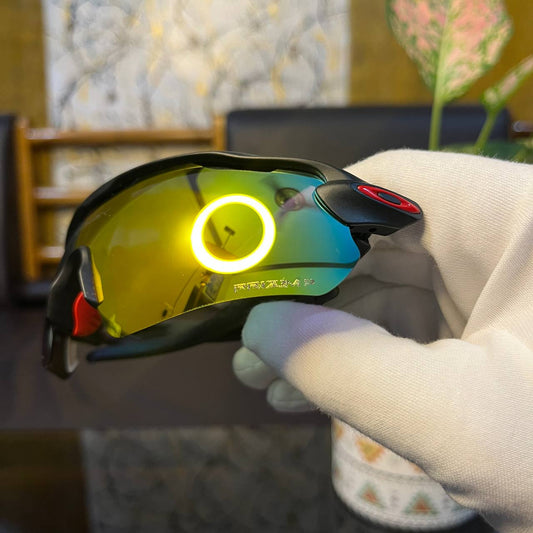 Radar Golden Black Premium Sports Sunglasses