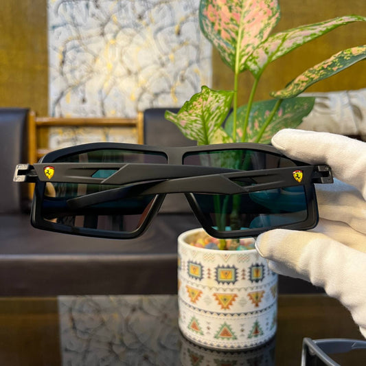 Ferrari FZ Matt Black Colour Premium High Quality Sunglasses