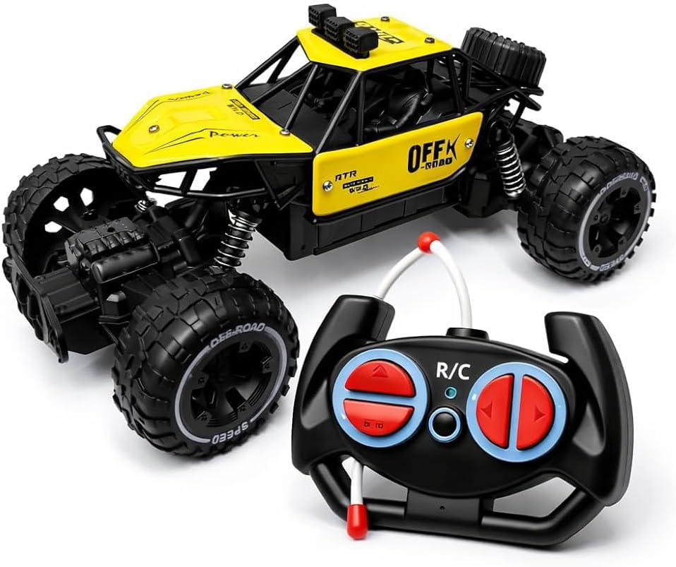 Power Climbing RC Car – High-Speed Remote Control Rock Crawler with 2WD