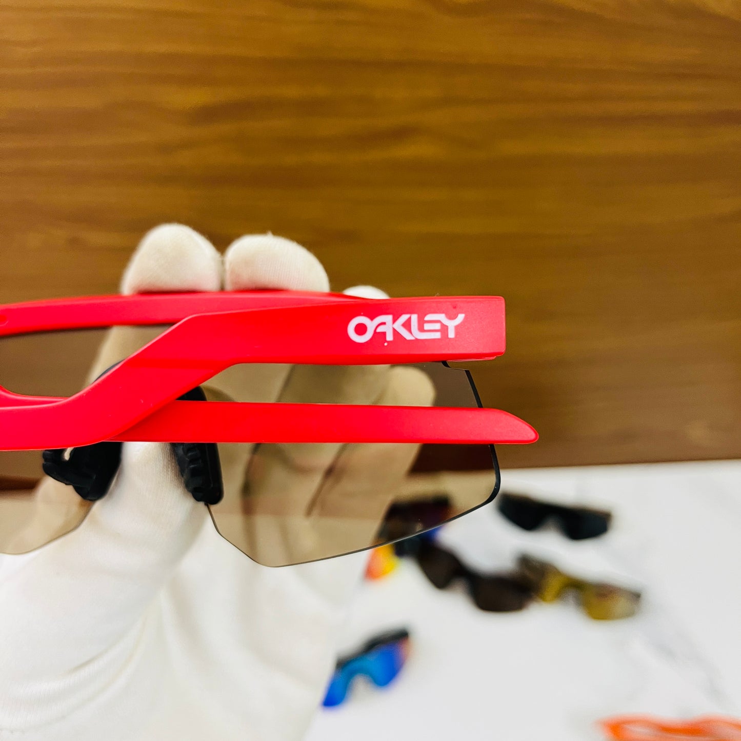 Hydra Red Golden Premium Unisex Sports Sunglass