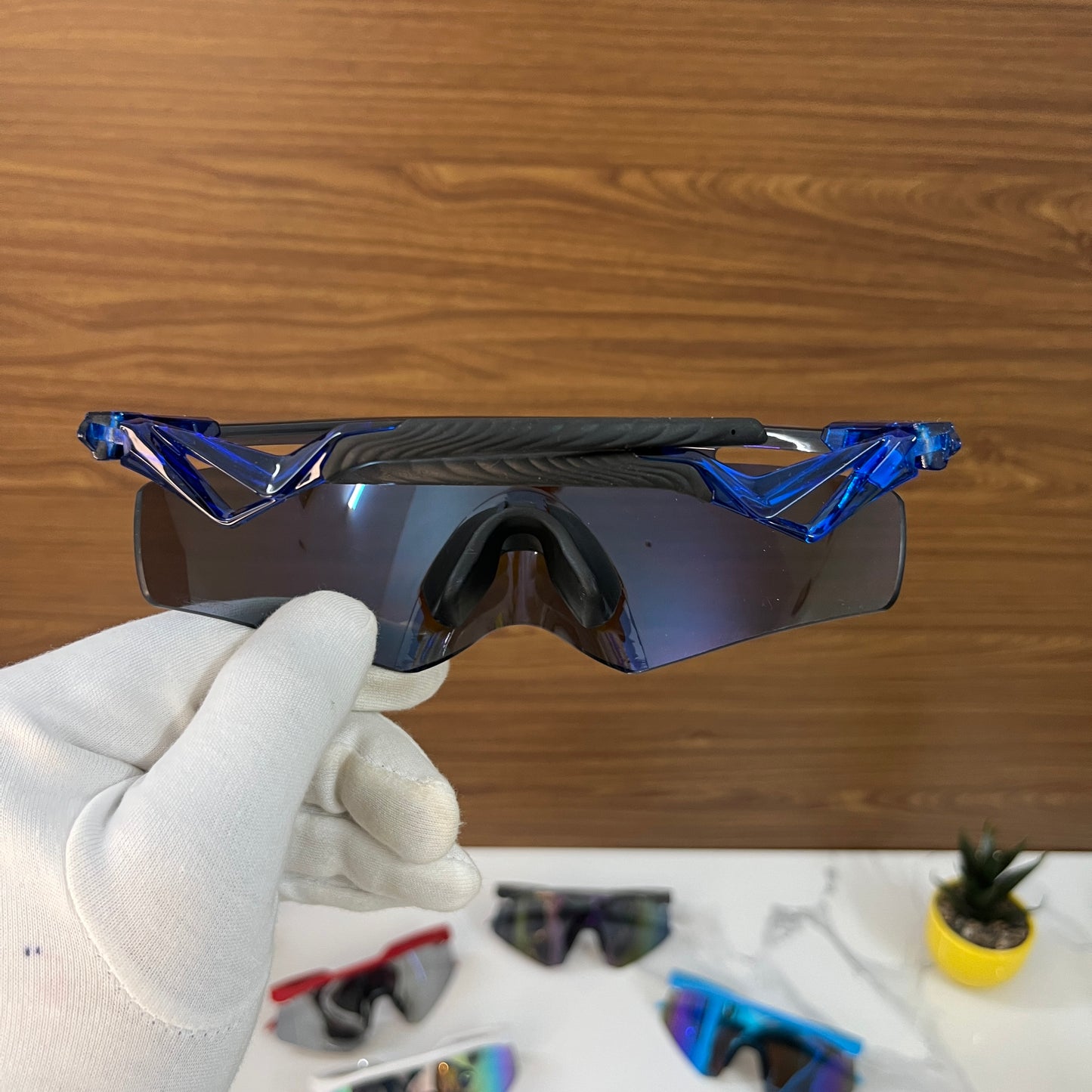 Kato QNTR Blue Sports Sunglasses