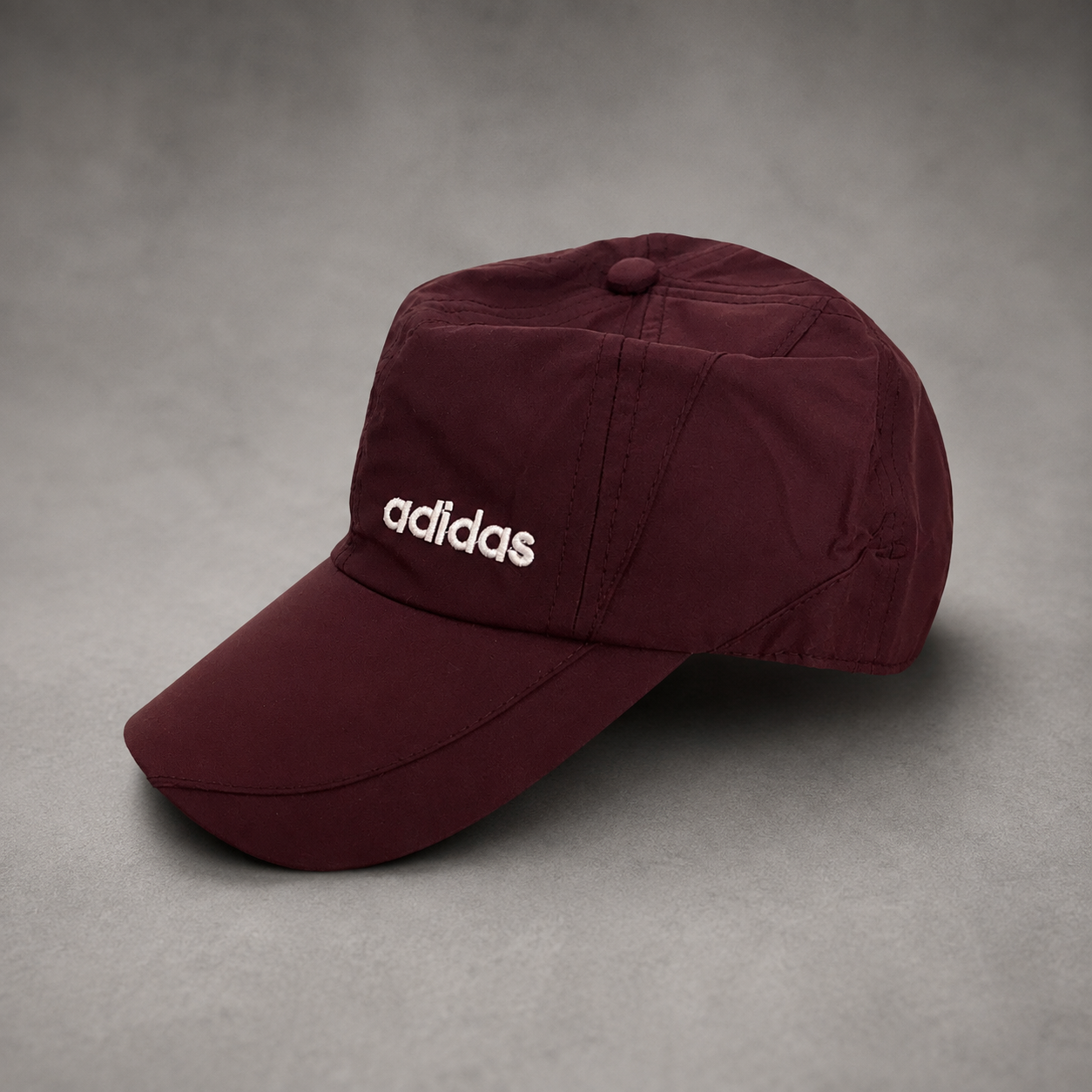Maroon Colour Adidas Sports Cap Parachute Fabric Best Unisex Sports Cap