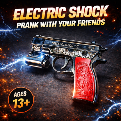 Electric Shock Prank Gun with Laser light