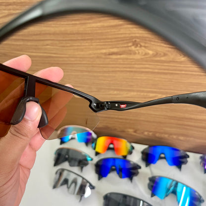 Stunt Devil Black Gold Prizm Premium Sports Sunglasses  | Comes With New Hyper Grip Technology
