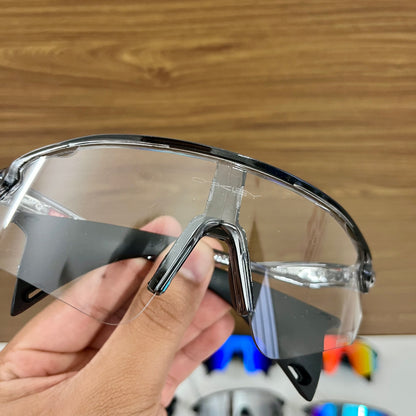 Stunt Devil Transparent Prizm Premium Sports Sunglasses  | Comes With New Hyper Grip Technology