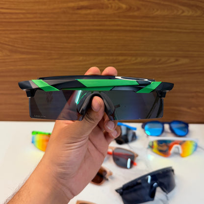 Encoder Strike Vented Green Premium Sports Sunglasses