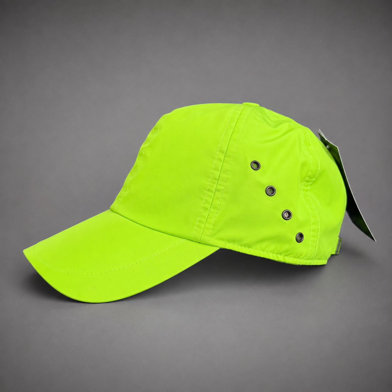Neon Green Colour Adidas Sports Cap Parachute Fabric Best Unisex Sports Cap