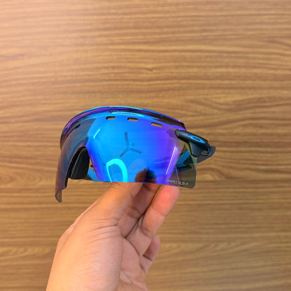 Encoder Strike Vented Aqua Blue Premium Sports Sunglasses