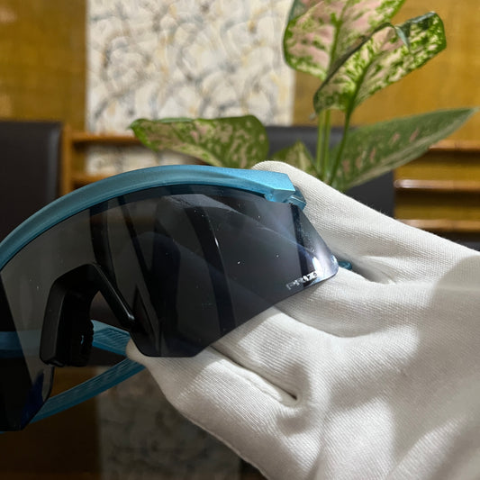 Hydra Matt Blue Black Premium Unisex Sports Sunglass
