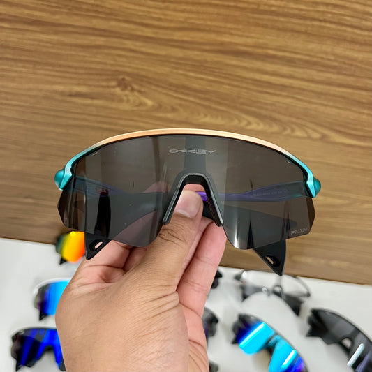 Stunt Devil Multi Colour Black Lens Prizm Premium Sports Sunglasses  | Comes With New Hyper Grip Technology
