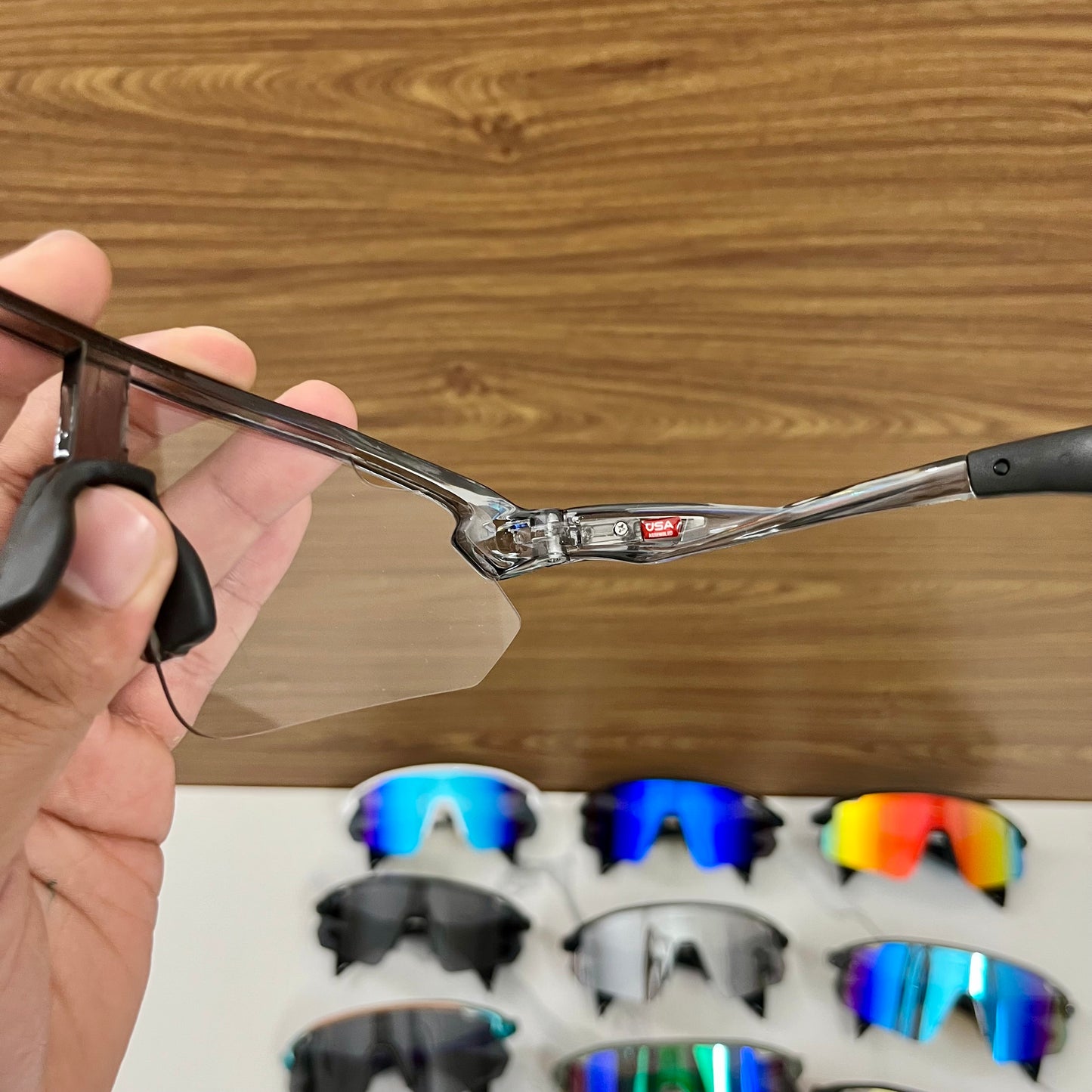 Stunt Devil Transparent Prizm Premium Sports Sunglasses  | Comes With New Hyper Grip Technology