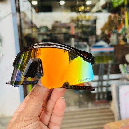 Hydra Brown Mercury Premium Unisex Sports Sunglass