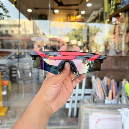 Encounter Red-Black Premium Sports Sunglasses