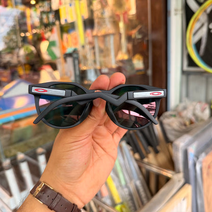 OAKLEY HSTN Matt Black Mercury Premium Sunglasses