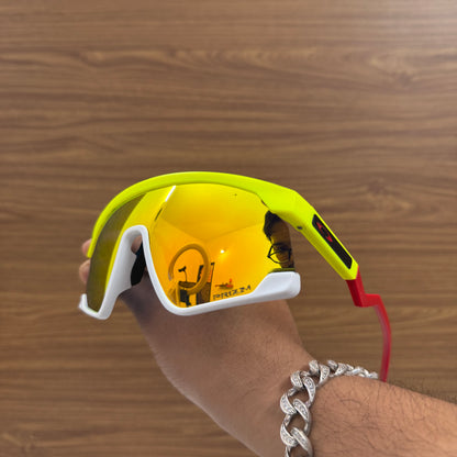 BXTR 2980 Yellow Sunglass High Quality Premium Unisex Sports Sunglass
