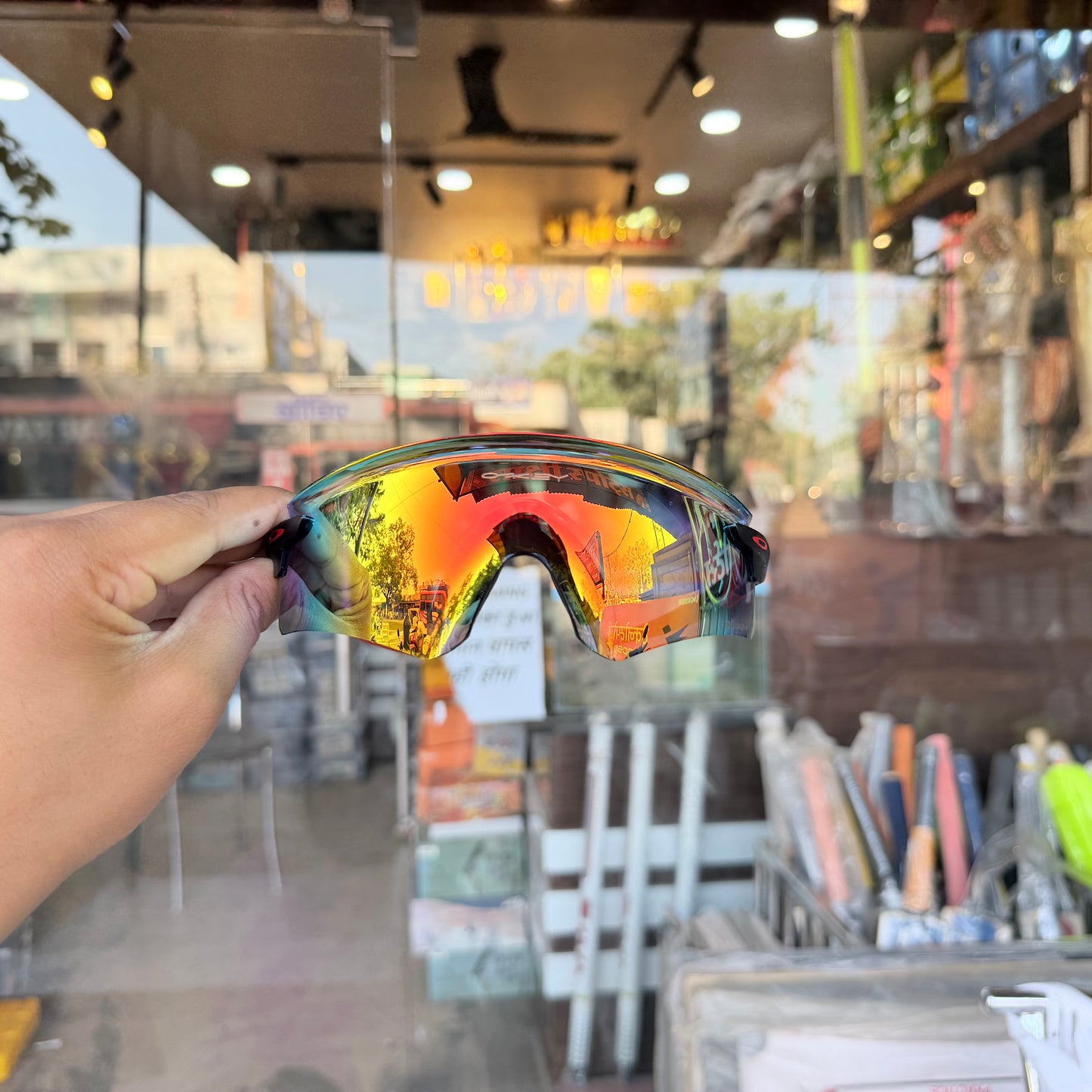 Encounter Red-Black Premium Sports Sunglasses