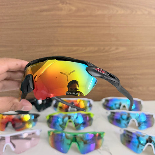 Radar Mercury-Black Premium Branded Stylish Sunglasses For Men & Women | 100% UV Protection Shades | Cricket Sports Cycling Driving Trekking & More