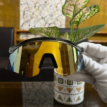 Hydra Trans Gold Premium Unisex Sports Sunglass