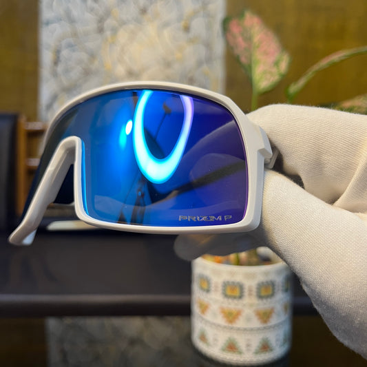 Sutro White Blue Colour High Quality Unisex Sports Sunglass