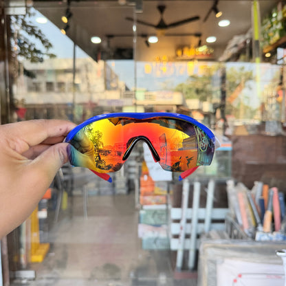 M2 Red-Blue-Mercury Light Weight Premium Sports Sunglasses
