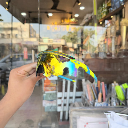 Encounter Yellow Mercury Premium Sports Sunglasses