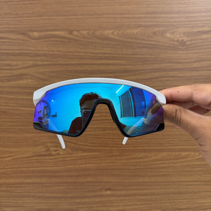 BXTR 2980 White-Blue Sunglass High Quality Premium Unisex Sports Sunglass