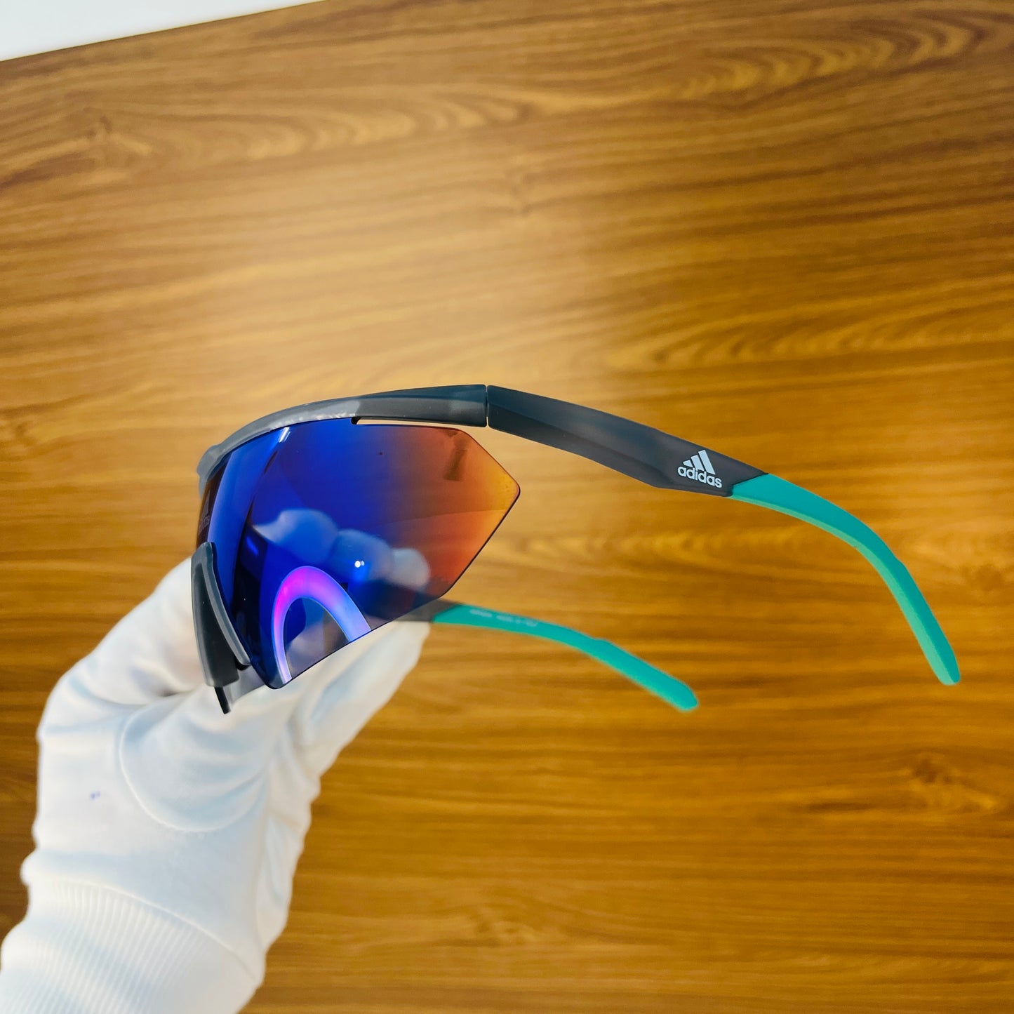 Adidas C1 Green Premium Sports Sunglass