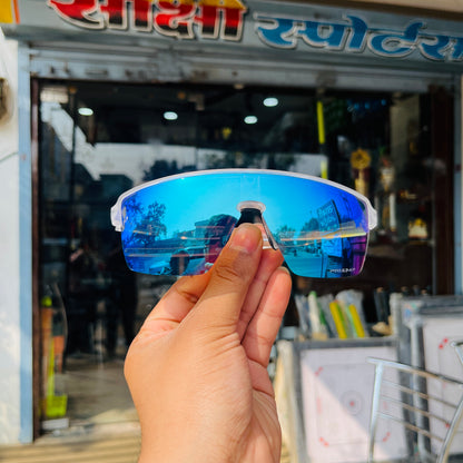 Corridor Trans-Blue Colour High Quality Unisex Sports Sunglass
