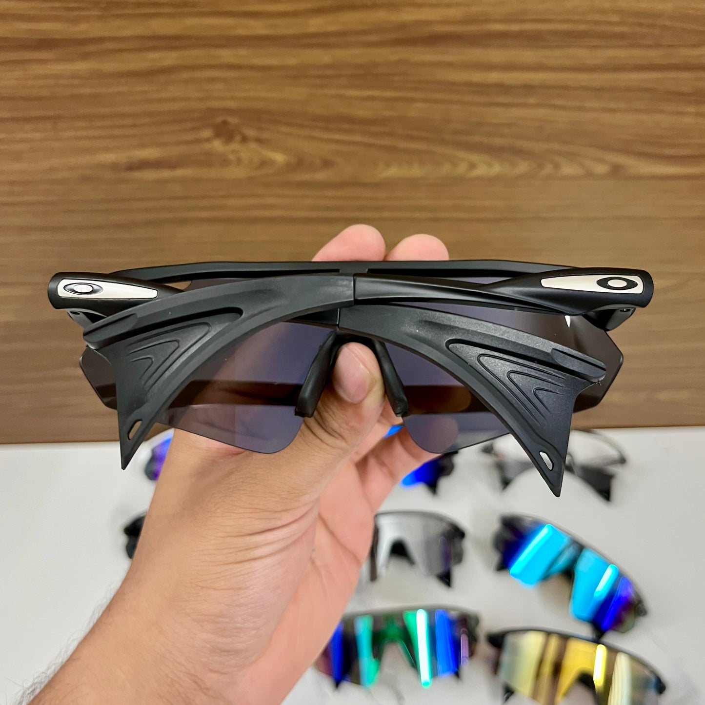 Stunt Devil Black Purple Prizm Premium Sports Sunglasses  | Comes With New Hyper Grip Technology