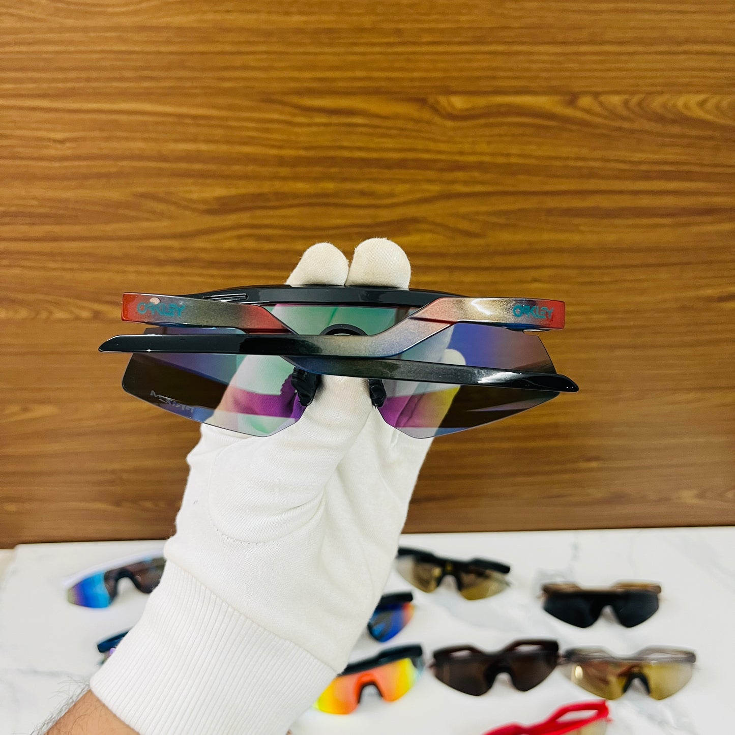 Hydra Green Glossy Frame Limited Edition Premium Unisex Sports Sunglass