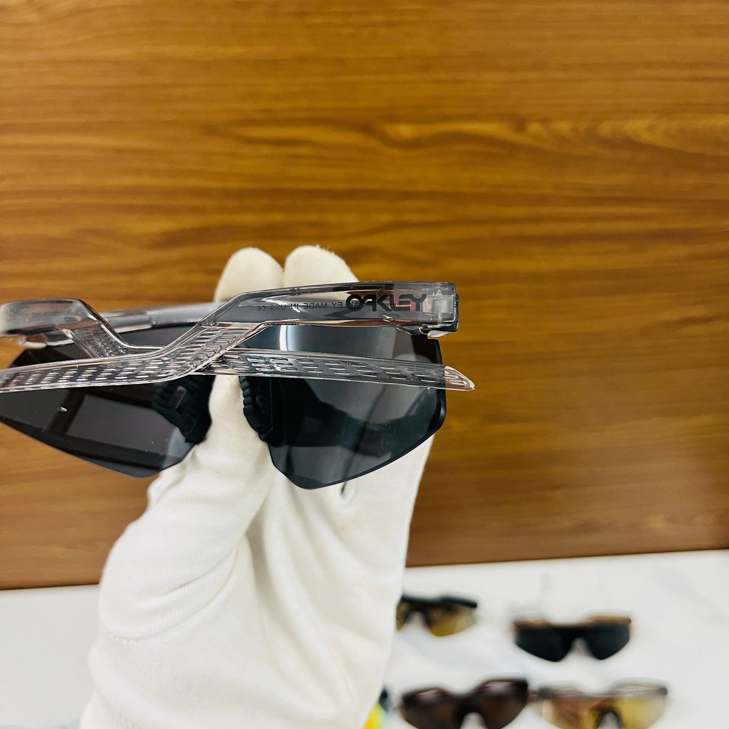 Hydra Full Trans Black Premium Unisex Sports Sunglass