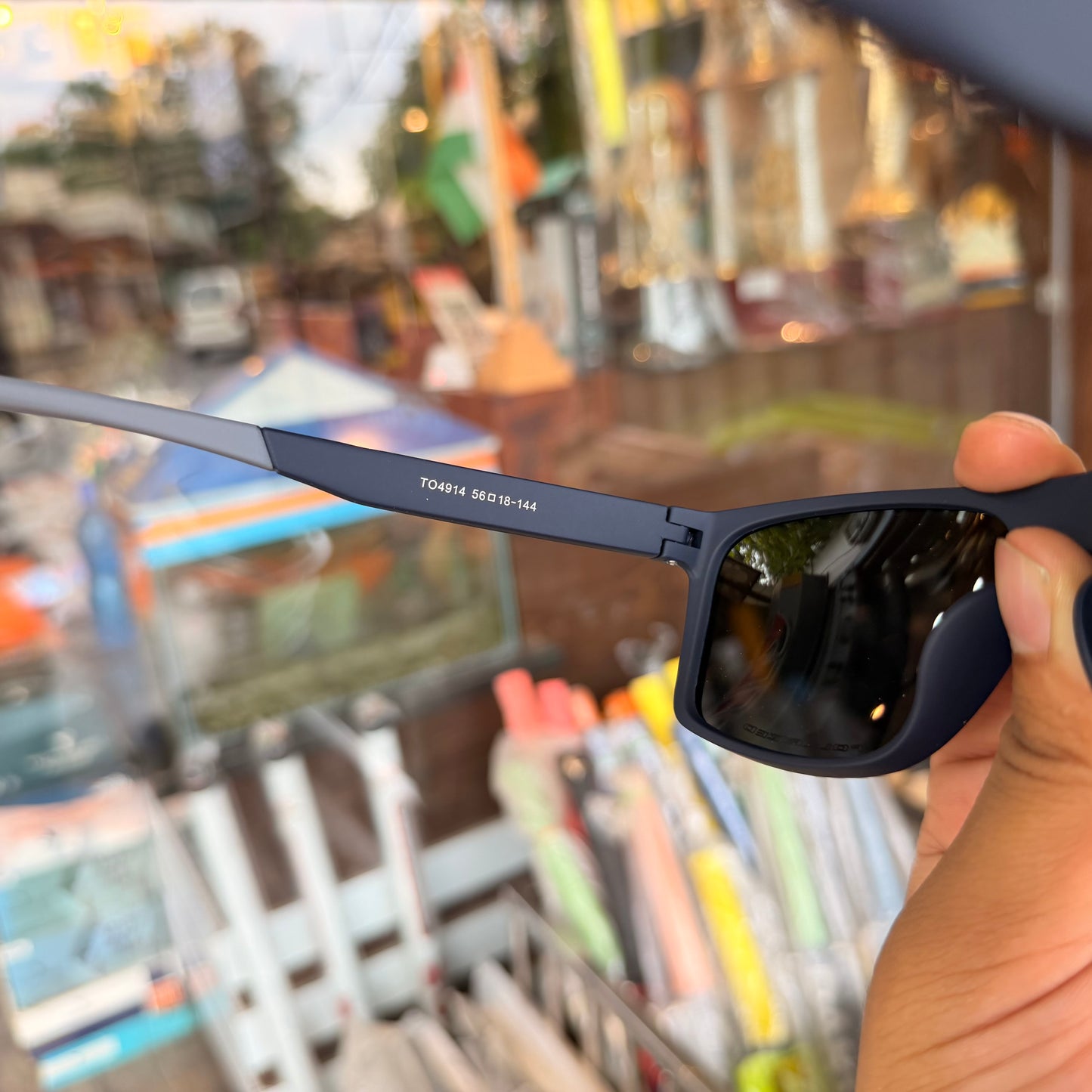 OAKLEY Polarised TO4914 Blue-Grey Premium Sunglasses