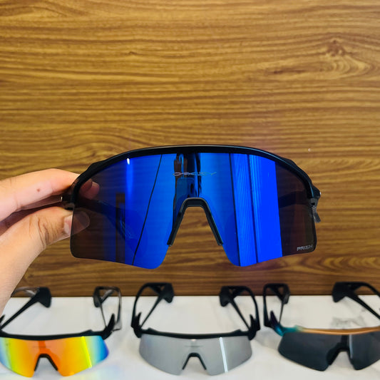 Stunt Wings Purple Prizm Lens Premium Sports Sunglasses  | Comes With New Hyper Grip Technology | Non Foldable Straps | Highly Stable | Latest Collection