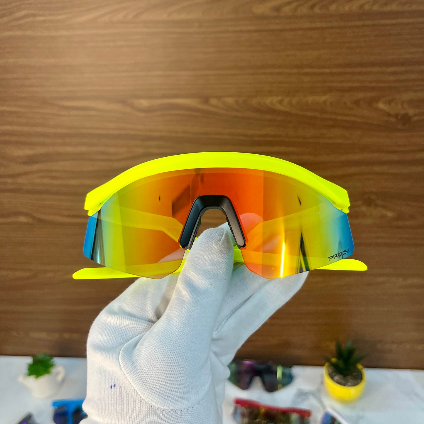 Hydra Yellow Premium Unisex Sports Sunglass