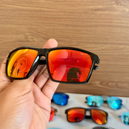 Nike Mercury Black Polarised Premium Rectangle Frame Sports Sunglass with Free Sunglasses Cover